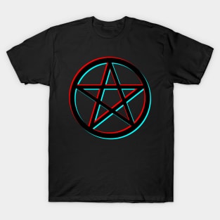 Glitch Motherland Fort Salem Pentagram T-Shirt